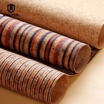 Without it cork paper lining log leather interior diy handmade leather leather professional auxiliary material waterproof and anti-dirty