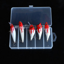 Luya Bait Set Hard Bait Mino Pencil Wave Climbing Little Fatty VIB False Bait Red Head Flame Plastic Bait