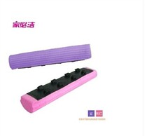  Jiabijie mop head folded in half Squeeze water mop 1045 rubber cotton mop replacement head