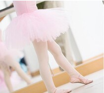 Childrens box packaging Sibei high elastic dance socks girls white pink practice dance ballet pantyhose