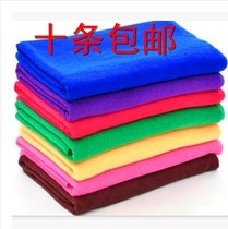 Towels small square towel soft comfortable and strong absorption towel wiping towel clean towel headtowel ten