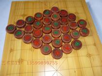 Zambia Blood Sandalwood Chess Five Centimeters Red Wood Chess In Red Wood