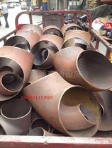 DN100 welding elbow welding pipe fittings chemical pipe connection Head Standard elbow water pipe joint DN150