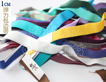 1cm wide elastic edging belt color underwear elastic band neckline cuffs elastic seam belt 8 yuan 10 meters one color