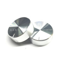 Potentiometer knob silver amplifier knob 30x10 light body aluminum knob volume knob 6mm potentiometer Knob