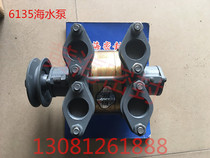 Self-priming sea water pump copper shangchai nanchai 4135 6135 diesel engine double suction pump double inlet double water pump