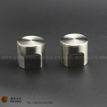 Shenggu toilet partition accessories toilet door handle zinc alloy handle single-sided concave belt cover