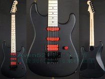 Customized Charvel-Pro Mod1-San-Dimas matte black electric guitar