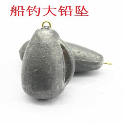 Fishing drop lead pendant far from sea fishing boat fishing anti-hanging bottom solid road subsea rod string hook accessory fishing lead pendant single wing