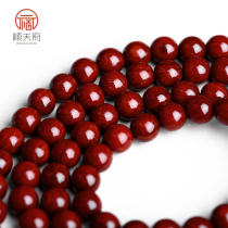 Shuntianfu oil run Venus small leaf red sandalwood handstring 108 Indian old material Buddha beads sandalwood hand string female bracelet male