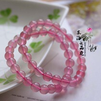 Natural Powder Crystal Bracelet Mozambique Horse Powder Hand Strings Female in Madagascar Pink