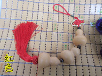 Natural gourd pendant hand twist small gourd gourd string home Feng Shui Town handicraft door curtain wholesale