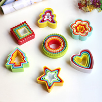 Cartoon Biscuits Mold Vegetable Fruit Chetto Embossing Machine Tunic Mold Butterfly Noodle Die Cake Baking Mold