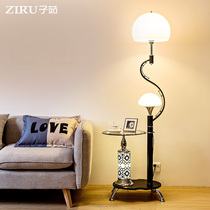 Net red floor lamp living room bedroom bedside simple modern Nordic design sense sofa side table coffee table table table lamp