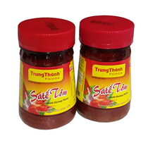 Vietnamese Satay Sauce Trung Thanh Sate Tom Loyalty Brand Chili Shrimp Sauce 100g Full 6 bottles