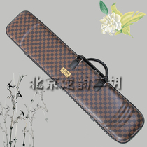 Musical instrument accessories Dragon Rhyme Erhu box Professional pressure film piano box Erhu box Check pattern piano box