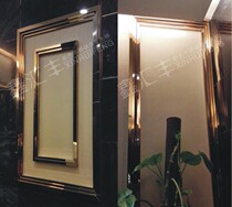 Stainless steel line frame Decorative frame strip soft bag background wall edging Mirror frame Picture frame Stainless steel line edging