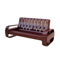 Double leaf furniture solid wood Chinese style modern high-end luxury living room solid wood sofa