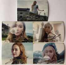 Zheng Xiuyan autographed mini 2 series Promotional autographed photo set Type A