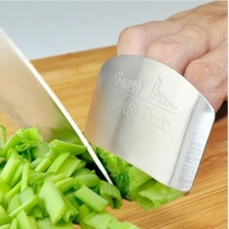 Stainless steel meat cutting vegetable finger guard hand guard guard hand cutter creative