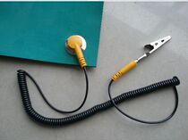 Promotional cord grounding clasps and anti-static grounding wire fang jing dian kou antistatic mat buckle