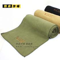 Military fan outdoor thermal fleece scarf long and thick cold-proof neck 511 embroidered logo outdoor neck