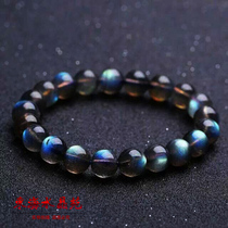 Natural lagstone bracelet ice seed gray moonlight stone hand string collection female blue moonstone jewelry