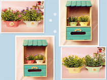 New shelf ornaments pastoral potted desktop furnishings shooting props warm and lovely