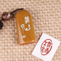 (Persistent) xian zhang manual carving finished seal fixed production calligraphy and painting collection calligraphy of first ya wei