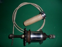 Japanese second-hand bicycle (old three-speed with oil eye rear axle 36 holes) 19 gears