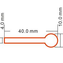40X10pet Membrane Green Highland Barley Insulation Sticker Round Plastic Semicircle Sheet Button 5 Number of emergency light battery Isolation sheet