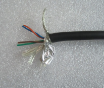 Servo encoder cable 2 pairs 2P*24AWG 4 core twisted pair shielded cable wire 4 core 5 5 yuan m
