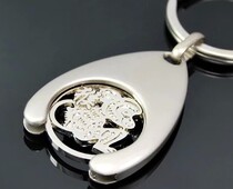 Zodiac zodiac alloy key chain key ring key chain 12 zodiac 25 yuan 1 kind of monkey