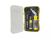 56pcs Ratchet set (chrome vanadium steel) TU-8128 screwdriver set Batch sleeve Deliyou