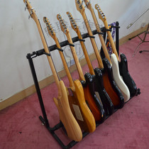 Multi-headed guitar stand seven-headed guitar shelf nine guitar ground stand five sets of electric bass Display Display rack