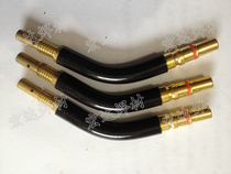 CO2 carbon dioxide gas shielded welding gun accessories 15AK 180A 350A elbow gooseneck barrel