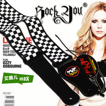 RocykYou upscale personality black and white lattice wood guitar braces electric guitar bass braces for delivery