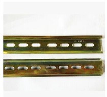 National standard rail 35 width * 7 5 height * 1 0 thick C45 guide rail U-shaped steel rail track DZ47 guide rail