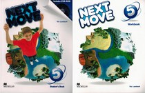 Beijing shipping McMillan childrens English Next Move 5 student book and exercise book set