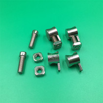  4040 Aluminum built-in connector National standard 40 aluminum accessories Whistle built-in connection Hidden connector accessories