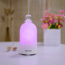 Mini Creative Color Lights Glass Ultrasonic Essential Oils Aroma Machine Muted Add and wet plug-in Aroma Machine Spray