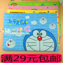 Hand-held cloth A4 book bag cartoon file bag small yellow man sponge Ding cat KT cat Mickey loose bear information bag