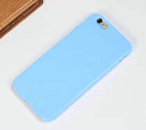 Fresh and minimalist candy color Apple iphone6 6S phone shell protective sleeve full package TPU anti-fall soft silicone cover