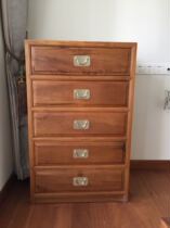 Myanmar Teak bucket chest chest of drawers