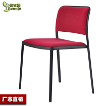 Factory direct metal staff meal outdoor negotiation aluminum alloy shelf computer chair home B299 training table and chair