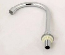 All copper horizontal foot type basin faucet Foot water faucet Medical foot faucet Public place faucet