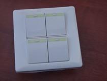  Four-open double panel type 86 household switch
