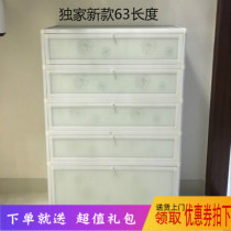 Committed to simple modern aluminum alloy small shoe cabinet foyer waterproof sunscreen balcony living room indoor and outdoor shoe cabinet stainless steel