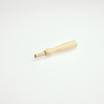  Wooden handle poking needle]Su Duo handmade sodoo wool felt poking music DIY hand-made tool