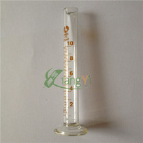 Various specifications of glass measuring cylinder experimental measuring cylinder glass instrument teaching equipment experimental supplies